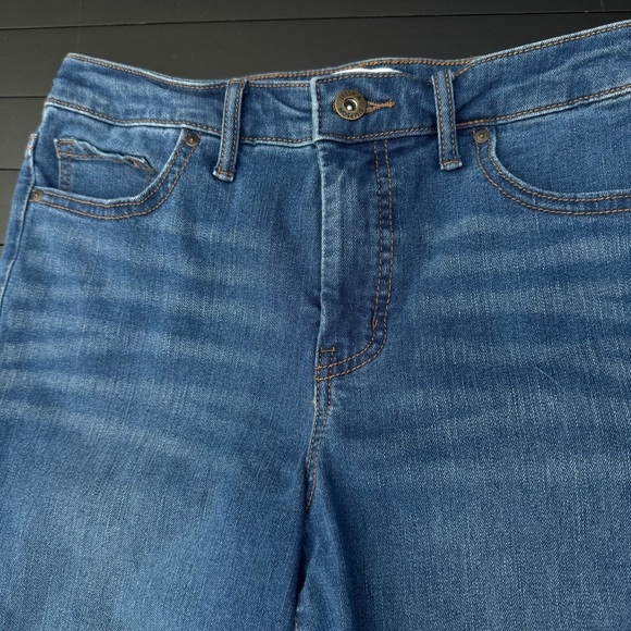 Jessica Simpson Blue Straight Leg Jeans Classic Style - Picture 3 of 14